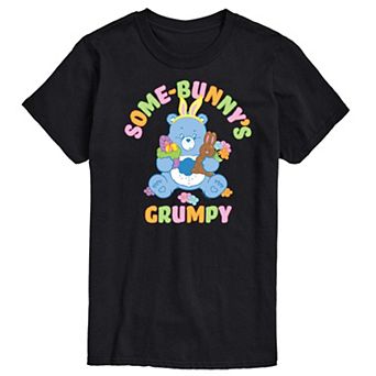 Men's Care Bears Somebunnys Grumpy Graphic Tee