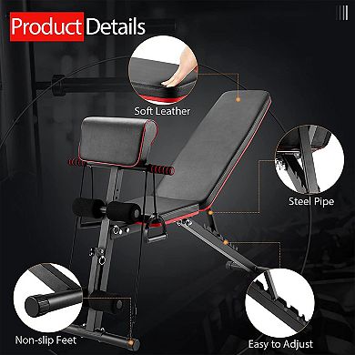 Jomeed Multi Functional Training Weight Bench For At Home Full Body Workout