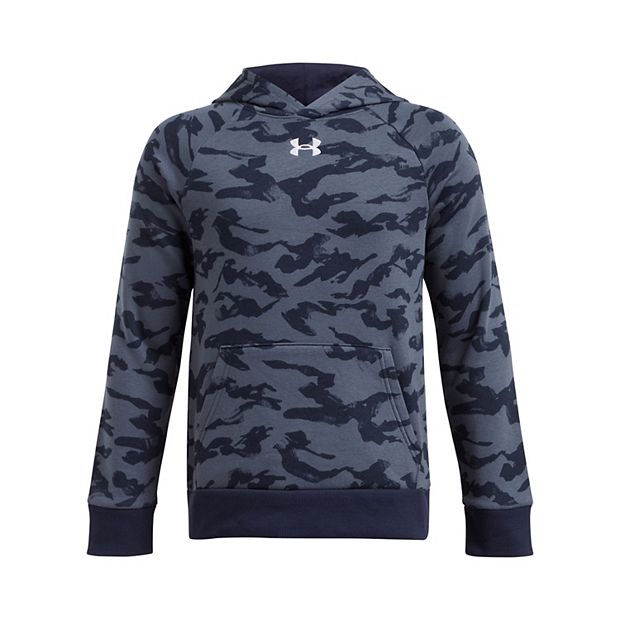 Boys 8 20 Under Armour UA Rival Fleece Printed Hoodie