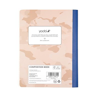 Yoobi Camo Joe Cool Composition Book
