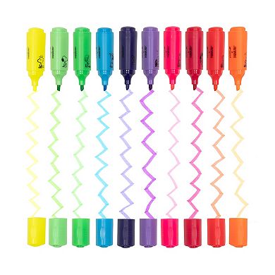 Yoobi Peanuts Mini Highlighter 10-pk.