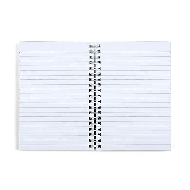 Yoobi Pink Mini Snoopy Doghouse Spiral Notebook With Pen