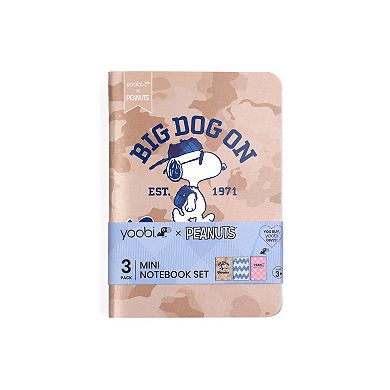 Yoobi Joe Cool 3-pk. Mini Journals