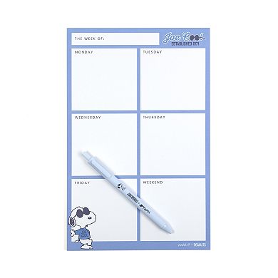Yoobi Blue Joe Cool Paper Set With Pen
