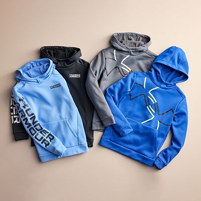 Boys Under Armour Fleece Logo Hoodie Bundle Size M top