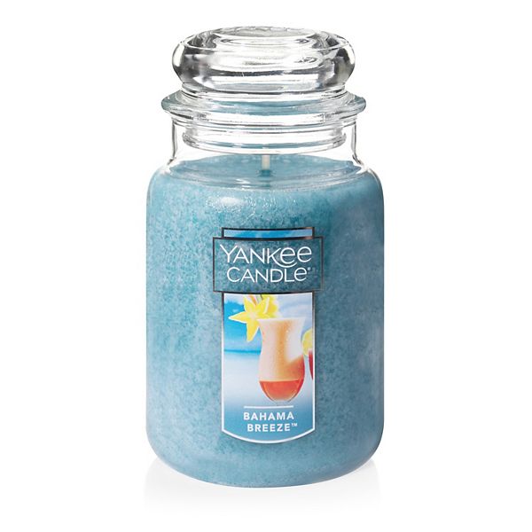 Yankee Candle Bahama Breeze Original Large Jar Candle - Light Blue
