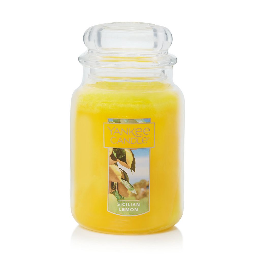 Mediterranean Lemon Large Jar Candle main image 0