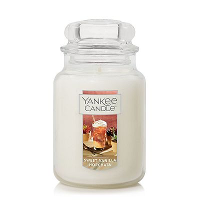 Yankee Candle Signature Sweet Vanilla Horchata – Candela In Barattolo Di Vetro Da 90 Ore, Profumazione Dolce E Avvolgente, Moderna E Ricaricabile