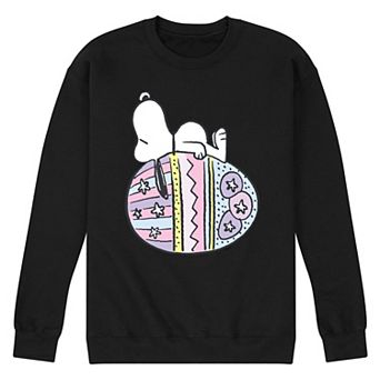 Men's Peanuts Snoopy Easter Egg Fleece Sweatshirt