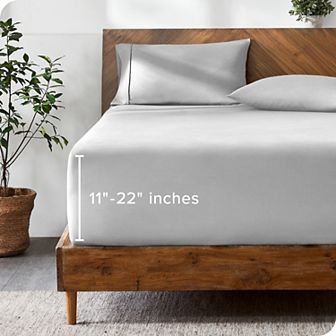 Ultra Soft 22 Inch Pocket Fitted Sheet