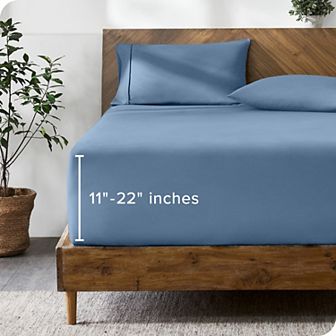 Ultra Soft 22 Inch Pocket Fitted Sheet