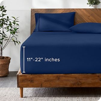 Ultra Soft 22 Inch Pocket Fitted Sheet