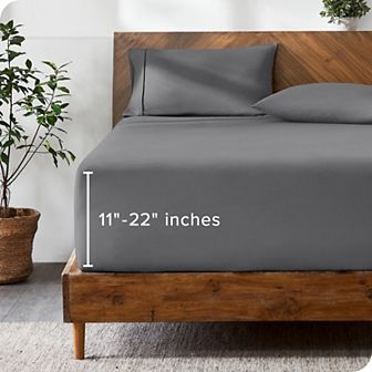 Ultra Soft 22 Inch Pocket Fitted Sheet