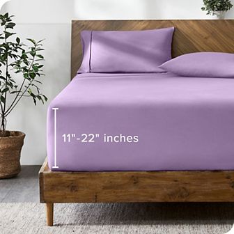 Ultra Soft 22 Inch Pocket Fitted Sheet