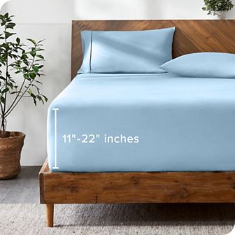 Ultra Soft 22 Inch Pocket Fitted Sheet