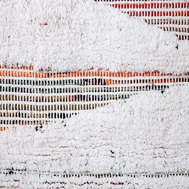 Boho Chindi Woven Cotton Wall Hanging Tapestry 34" x 19.5"