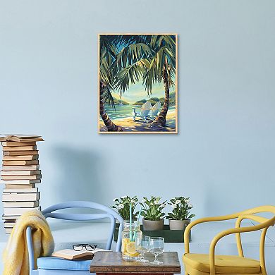 Hideout II Framed Canvas Wall Art