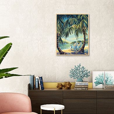 Hideout II Framed Canvas Wall Art