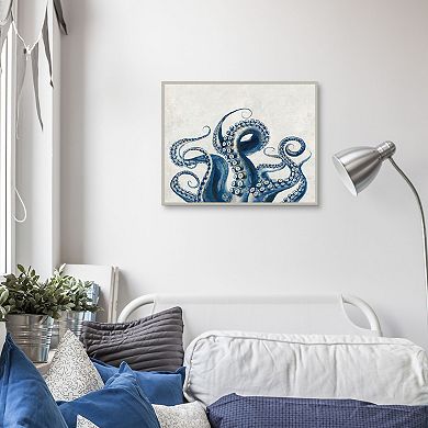 Octopus Dance Framed Canvas Wall Art