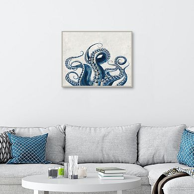 Octopus Dance Framed Canvas Wall Art