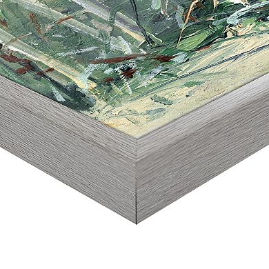 Lively Cove Framed Canvas Wall Art