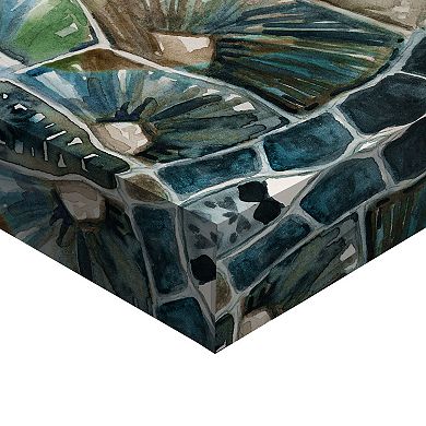 Neutral Sea Turtle I/II Canvas Wall Art 2-piece Set