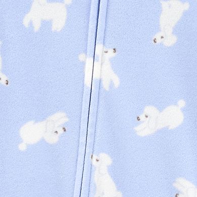 Baby & Toddler Boys' Carter's 1-Piece Dog Fleece Footie Pajamas