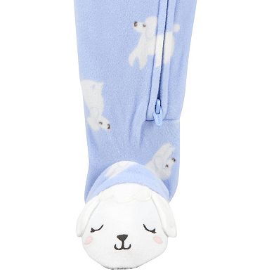 Baby & Toddler Boys' Carter's 1-Piece Dog Fleece Footie Pajamas