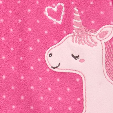 Baby & Toddler Girl Carter's 1 Pc Unicorn Fleece Footie Pajamas