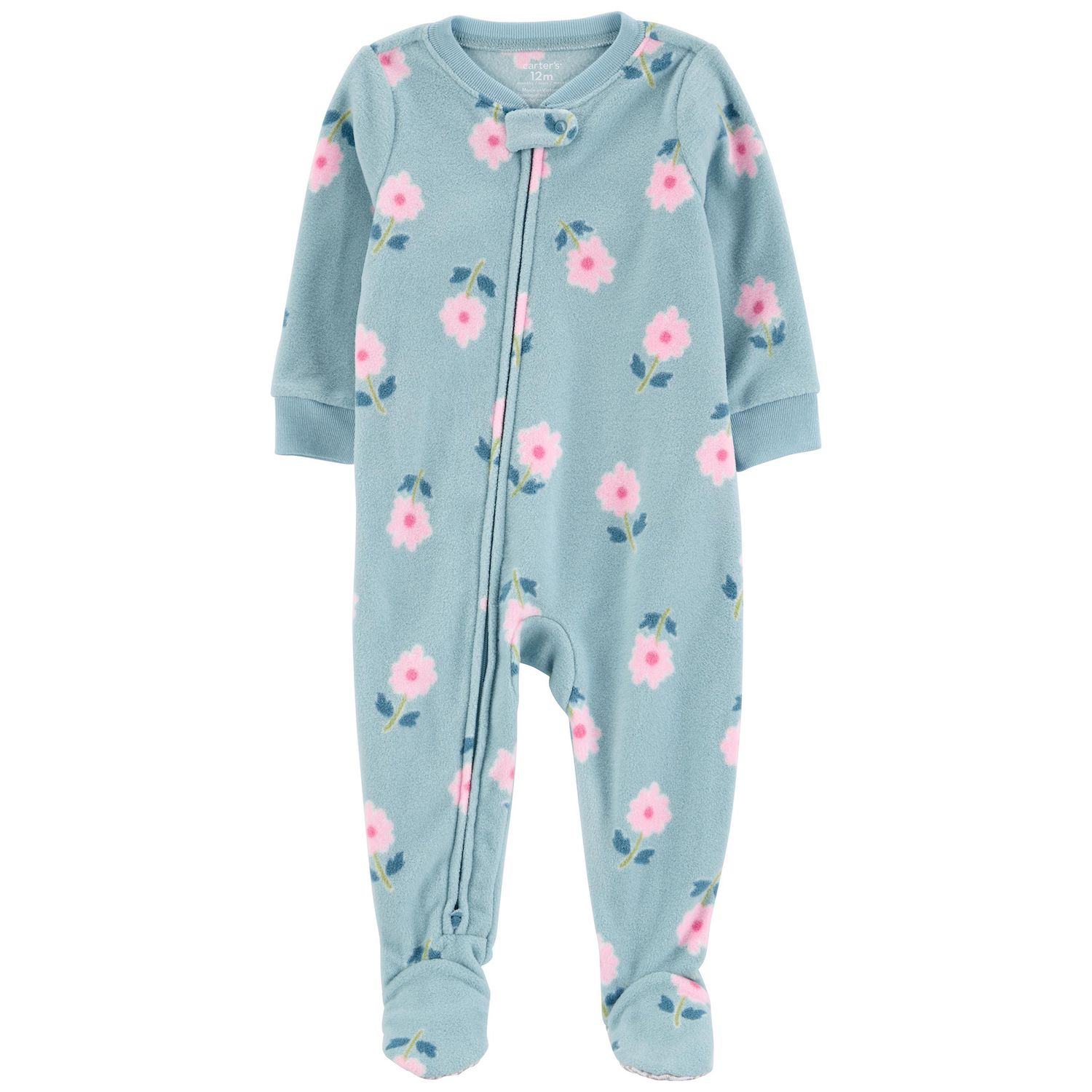 Pinokio Baby-Mädchen Schlafanzug – Mit Blumenprint, 100 % Baumwolle, Gummifersen Für Perfekten Sitz