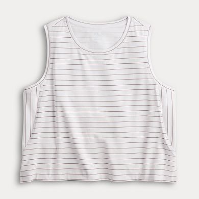 Women's FLX Side Gusset Cropped Tank Top