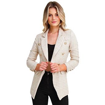 Princess Polina Tweed Blazer