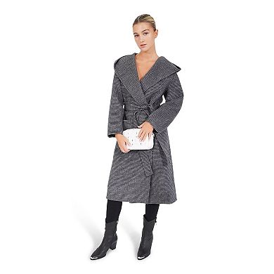 Arcadia Oversized Coat with Hood