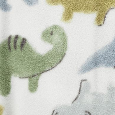 Baby & Toddler Boys' Carter's 1-Piece Dino Print Fleece Footie Pajamas
