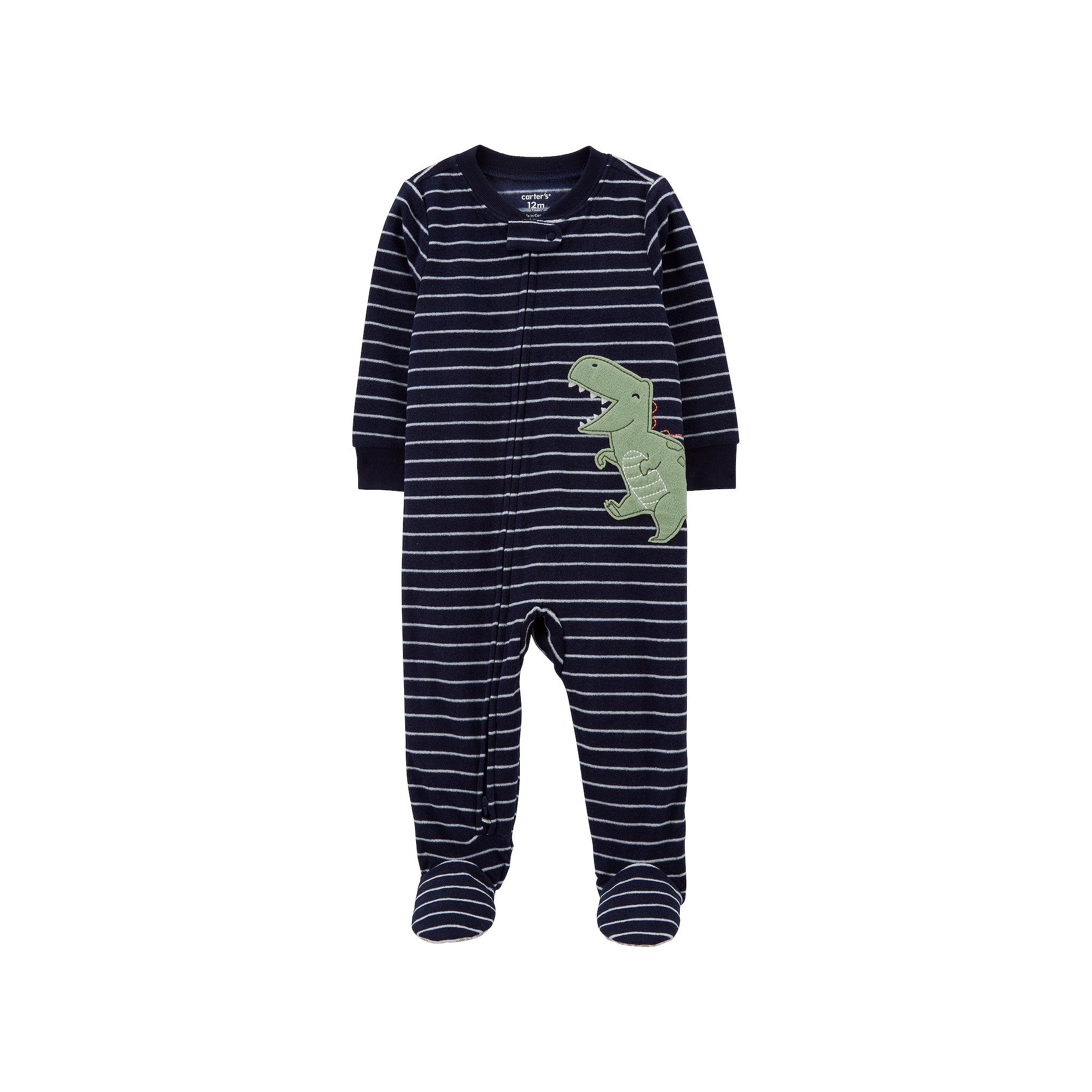 Baby & Toddler Boys Carters 1-Piece Dino Fleece Footie Pajamas, Toddler B