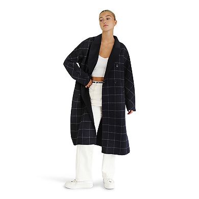 Guestlist Oversized Double Breasted Coat