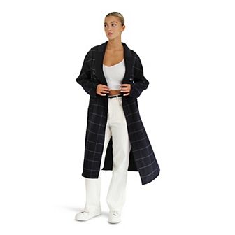 Guestlist Oversized Double Breasted Coat