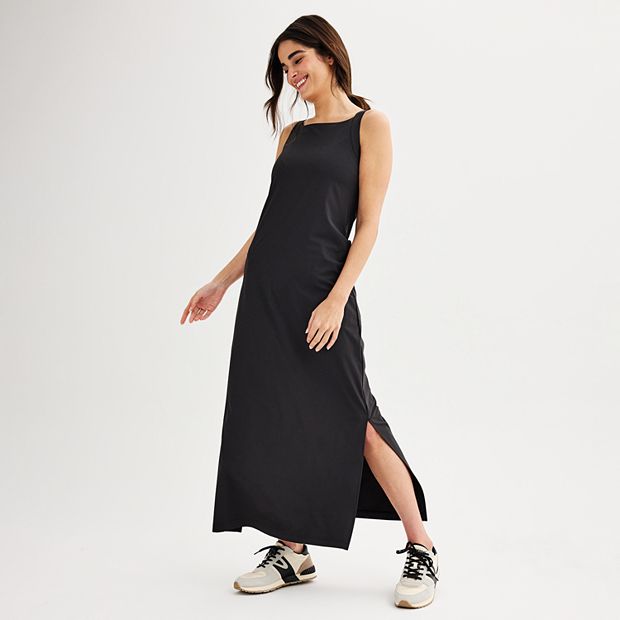 Women's FLX Twist Back Woven Maxi Dress