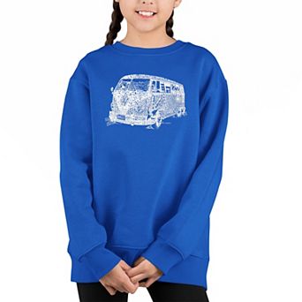 The 70's - Girl's Word Art Crewneck Sweatshirt