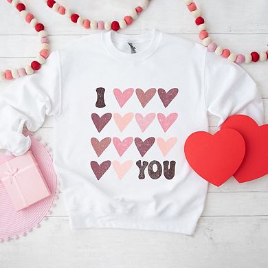 I Heart You Distressed Sweatshirt