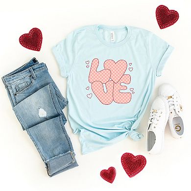 Simply Sage Market Valentines Love Pink Short Sleeve Tee