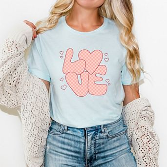 Simply Sage Market Valentines Love Pink Short Sleeve Tee