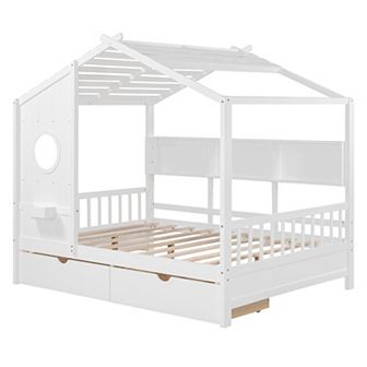 Merax Wooden House Bed