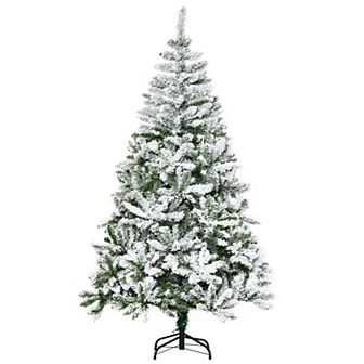 Artificial Christmas Tree 6' Indoor Realistic Holiday Decoration W/ Pine Shape