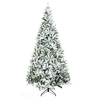 Artificial Christmas Tree 9' Indoor Realistic Holiday Decoration W/ Pine Shape