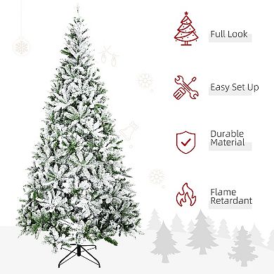 Artificial Christmas Tree 9' Indoor Realistic Holiday Decoration W/ Pine Shape