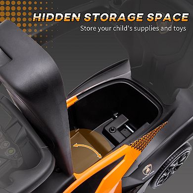 2 In 1 Ride On Push Car Essenza Scv12 Licensed Toddler Sliding Car Manual Orange