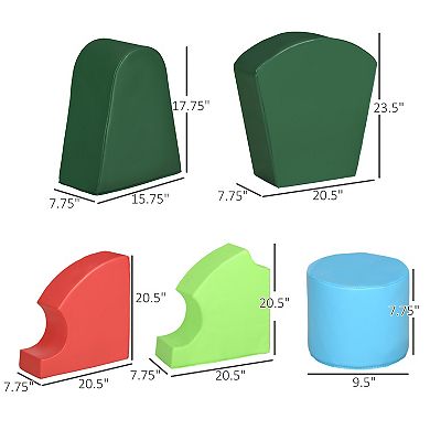 10-piece Soft Play, Foam Play Set, Educational Software, Activity Toys For Baby
