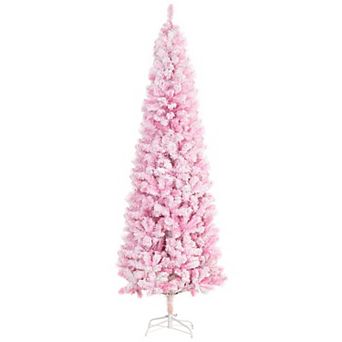 Artificial Christmas Tree 7.5' Indoor Realistic Holiday Decoration W/ Pine Shape