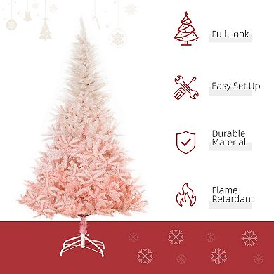 6' Artificial Christmas Tree Indoor Realistic Holiday Decoration, 800 Tips
